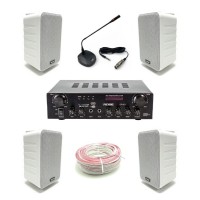 İşyeri, Mağaza ve Büro Bölgeli Ses Sistemi Seti-1